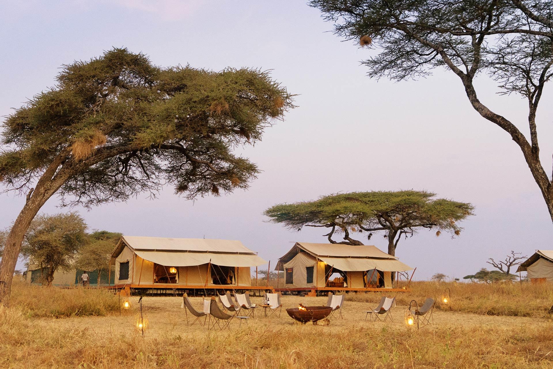 The Bonfire of Siringit Serengeti Camp