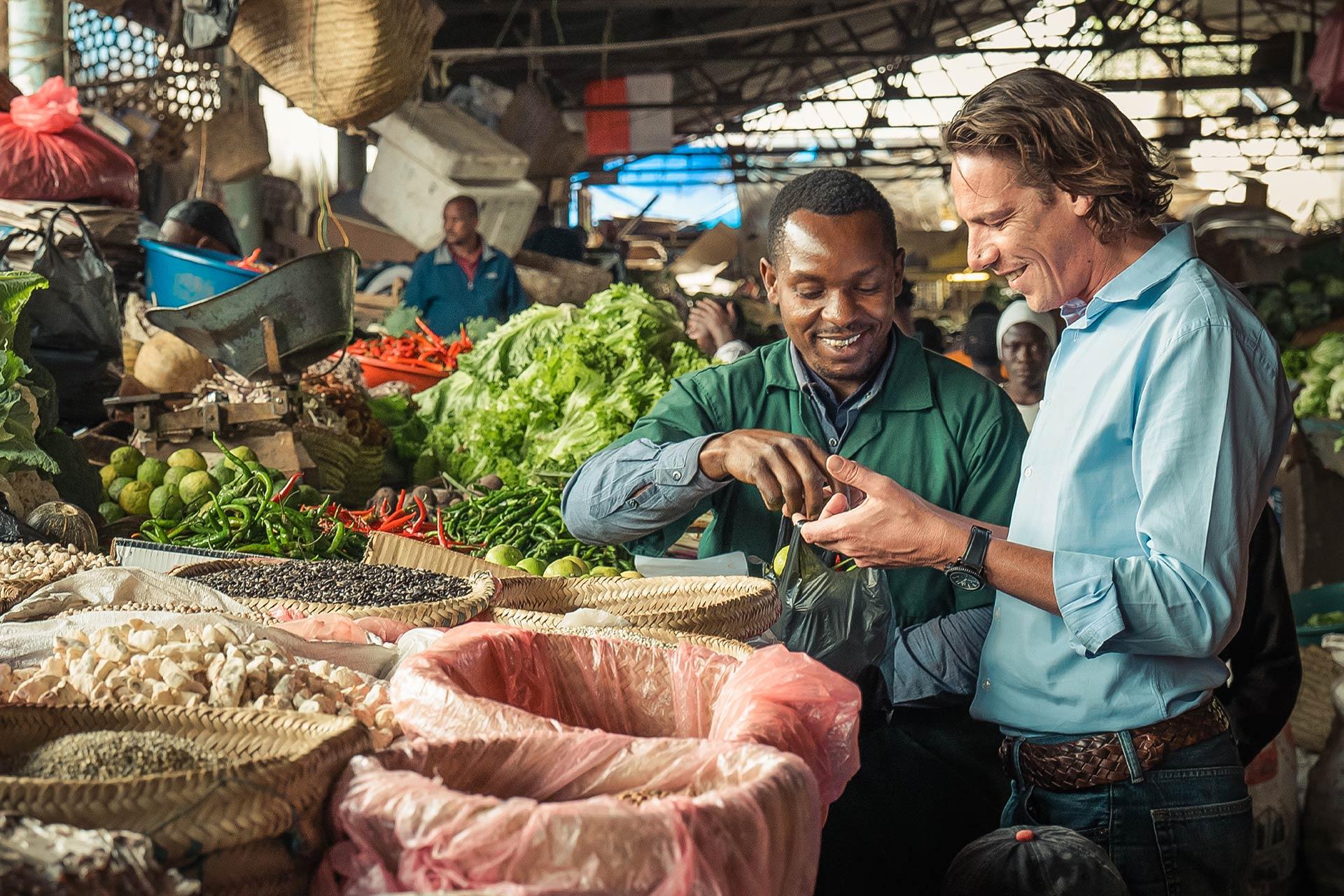 Axel Janssens, a Michelin Star Chef who moved to Tanzania from Belgium. Axel's mouth-watering seasonal recipes are a symphony of the multicultural fusion of travel influences, aromas and tastes narrating the story of a travellers life in Africa giving back to people. Axel established one of the first Chef training programs in Arusha, Tanzania